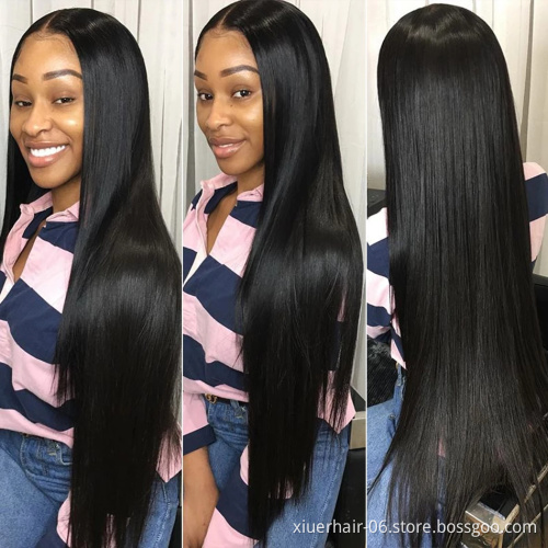 Hd Lace Wig Vendor Virgin Human Hair Wig,36 inch 40inch Transparent Hd Lace Frontal Wig,Brazilian Lace Front Wig For Black Women